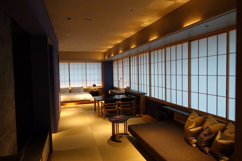 Kiku room in the Hoshinoya Tokyo